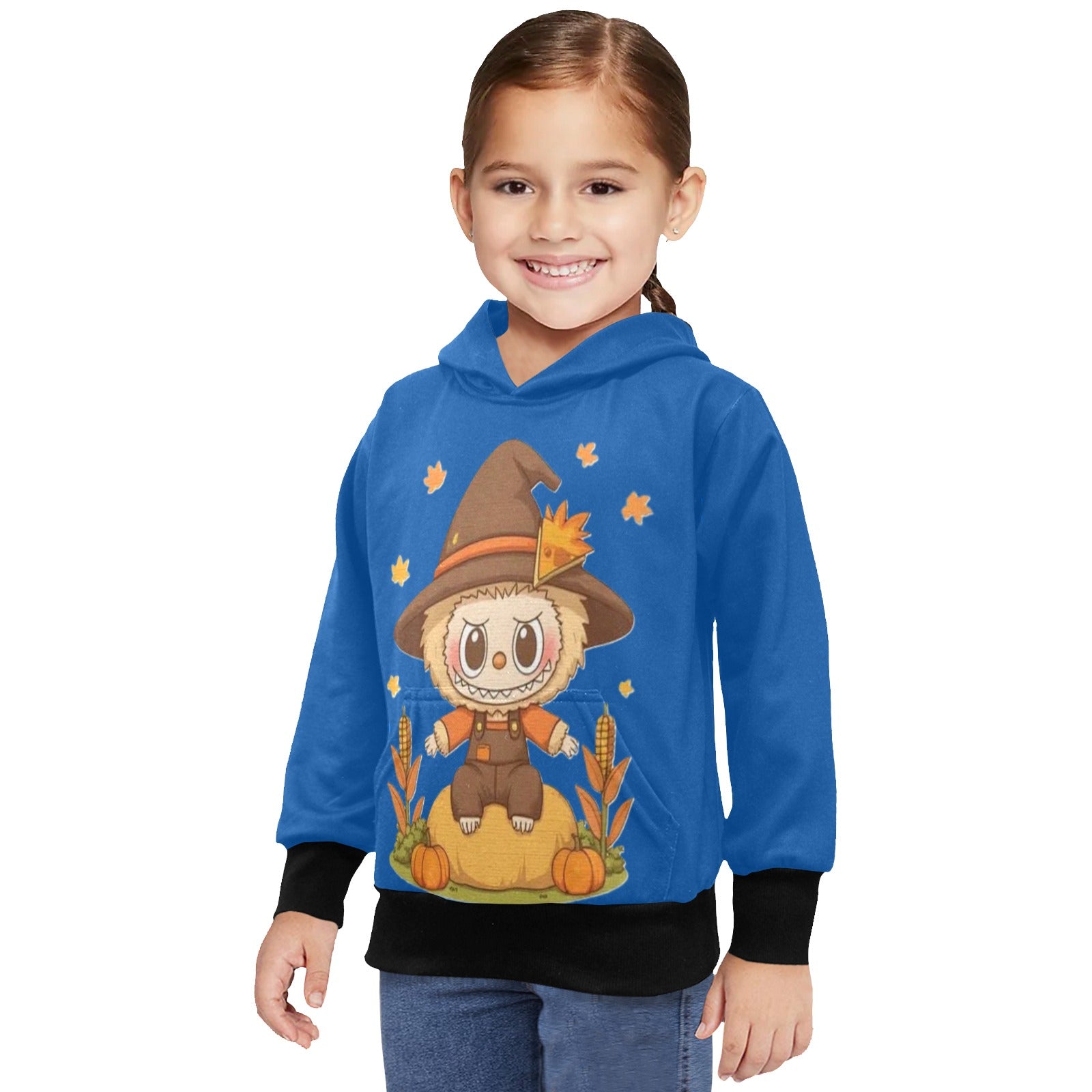 KSC's Little Girls' Fall Labubu Long Sleeve Hoodies - CUTE & COMFY - PERFECT FOR FALL & WINTER!