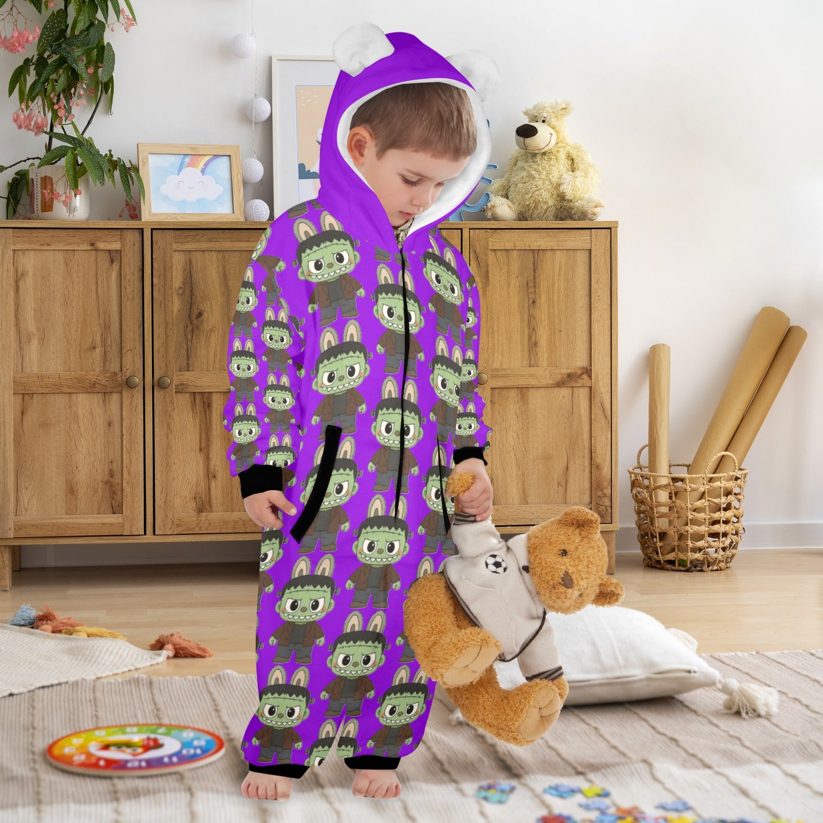 KSC's Halloween Frankenstein Lil Kid Unisex Onesie 2 to 7 years old