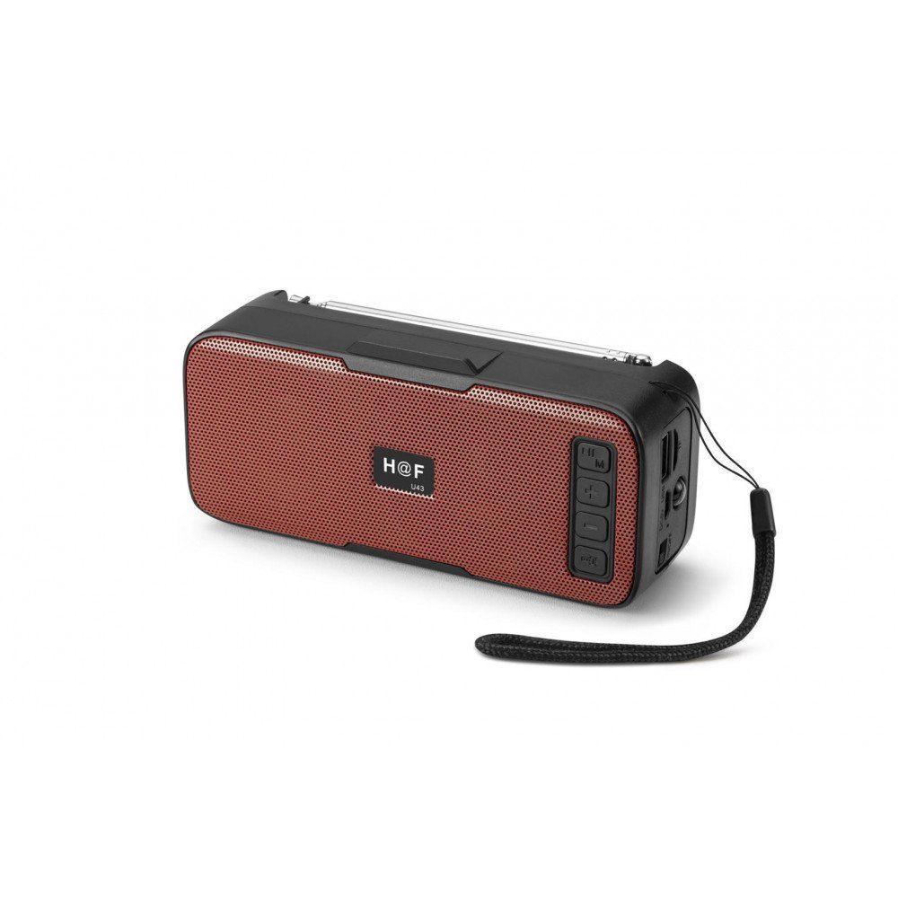 SOLAR BLUETOOTH SPEAKER -Solar Charge Energy Outdoor Flash Light Portable Bluetooth Speaker HFU43 for Phone, Device, Music, USB