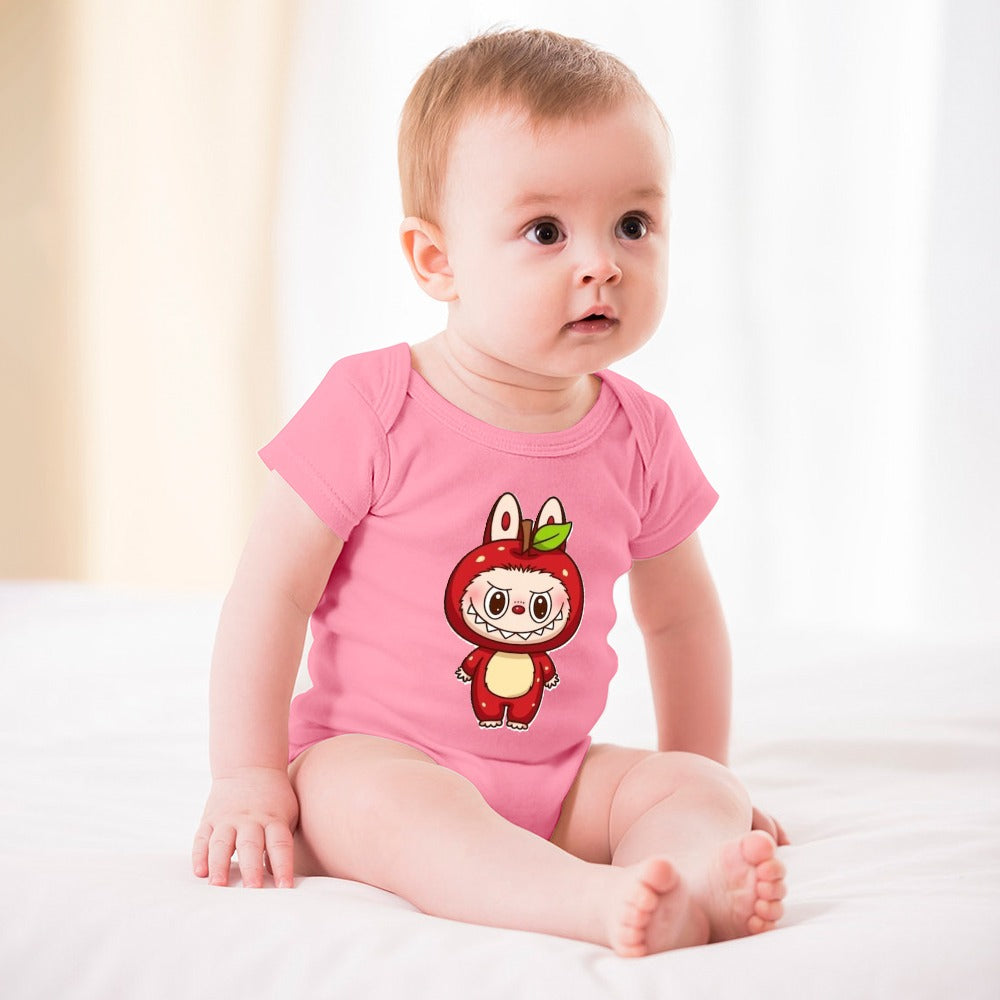 KSC's BABY LABUBU BODYSUIT -Short -Sleeve Baby's Bodysuit