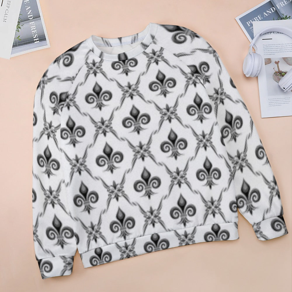 Raglan round neck KSC's Exclusive Women's Sweater Collection (10) Designs/Styles - Raglan round neck sweater