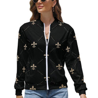 Women's Long Sleeve Zipper Jacket (10 Options) - KSC's Limited Edition Designer Collections