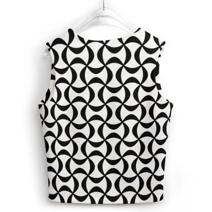 KSC's Custom Vest Designs Women's Long Sleeve Button Knit Vest