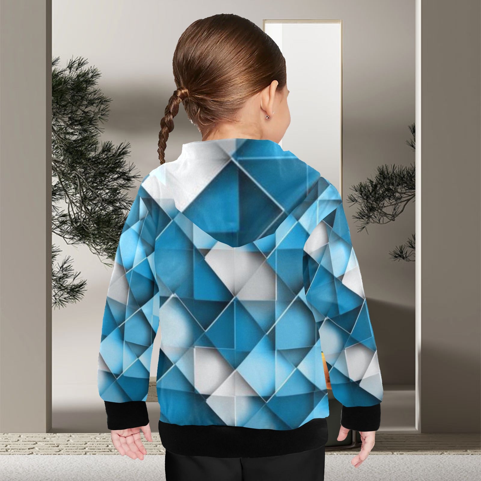 KSC's Exclusive Designs Little Girls' Long Sleeve Hoodie - Little Girls' Long Sleeve Hoodie