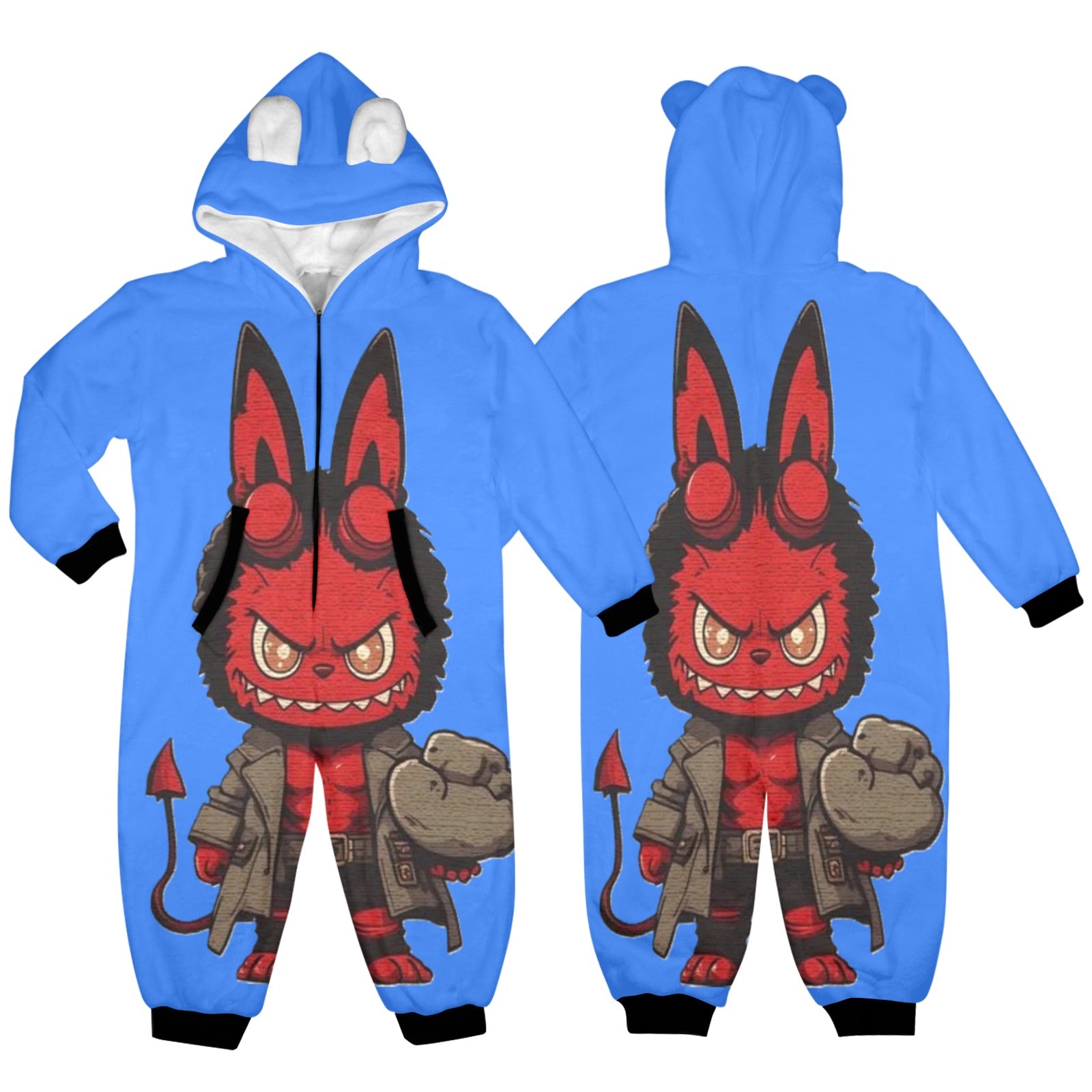 KSC's Halloween Exclusive Little Kids Unisex Onesie LabubuHellboy