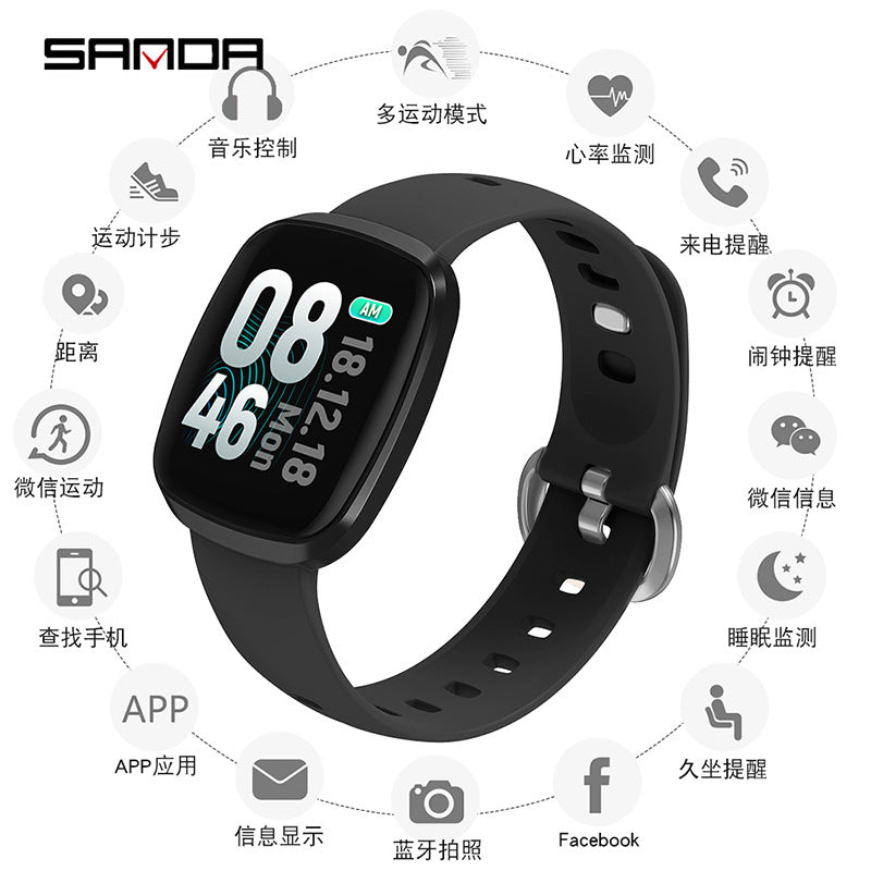 SMART WATCHES GT103 Smart Bracelet HD Full Touch Screen Dynamic UI Bluetooth Sports Waterproof Monitoring Multi-Function Watch