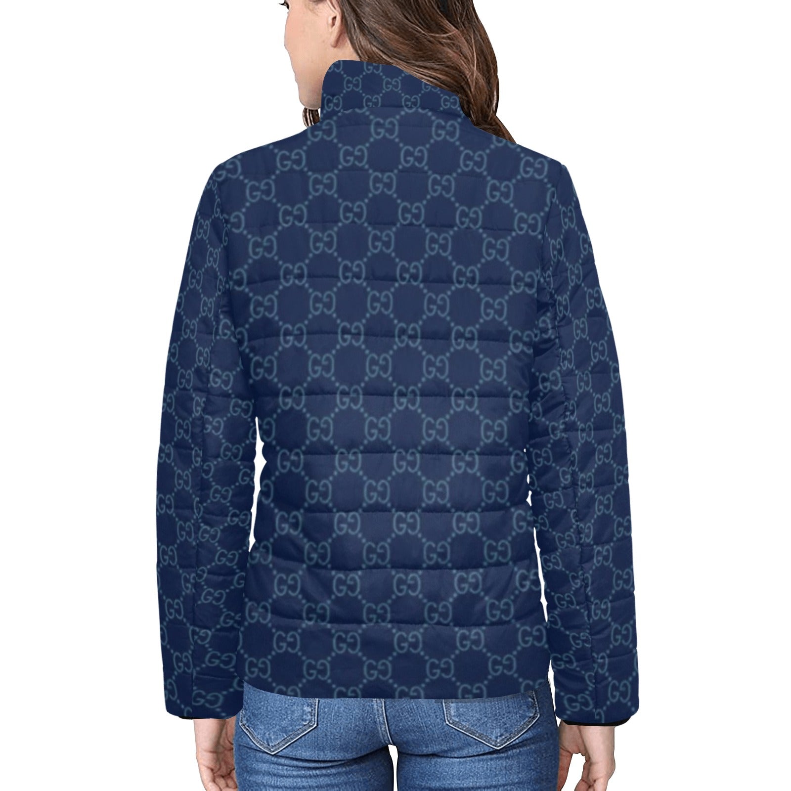 KSC's Exclusive  Women's Stand Collar Padded Jackets (10) Designs/Styles - Women's stand collar padded jacket(H41)