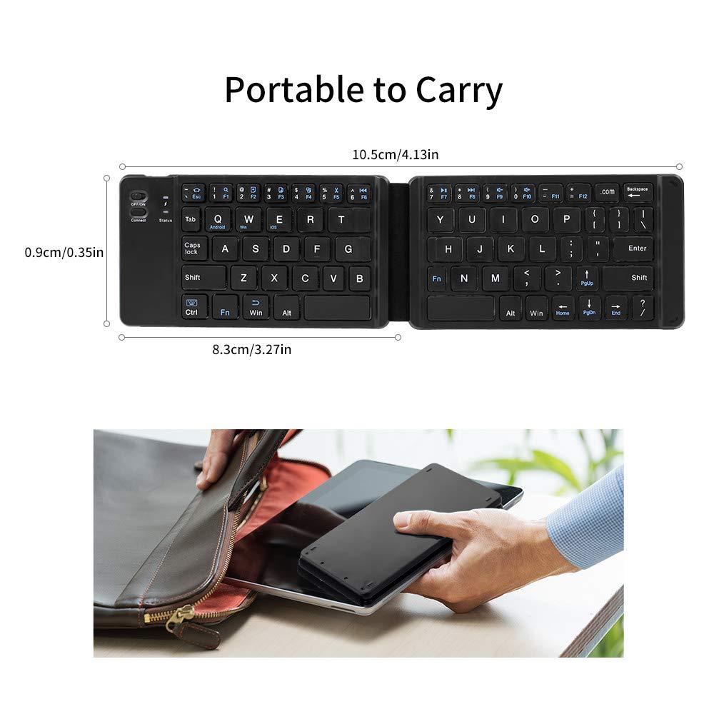 FOLDABLE KEYBOARD Applicable To IPad Tablet PC External 20% Off Wireless Bluetooth Keyboard Support Android WinIOS System