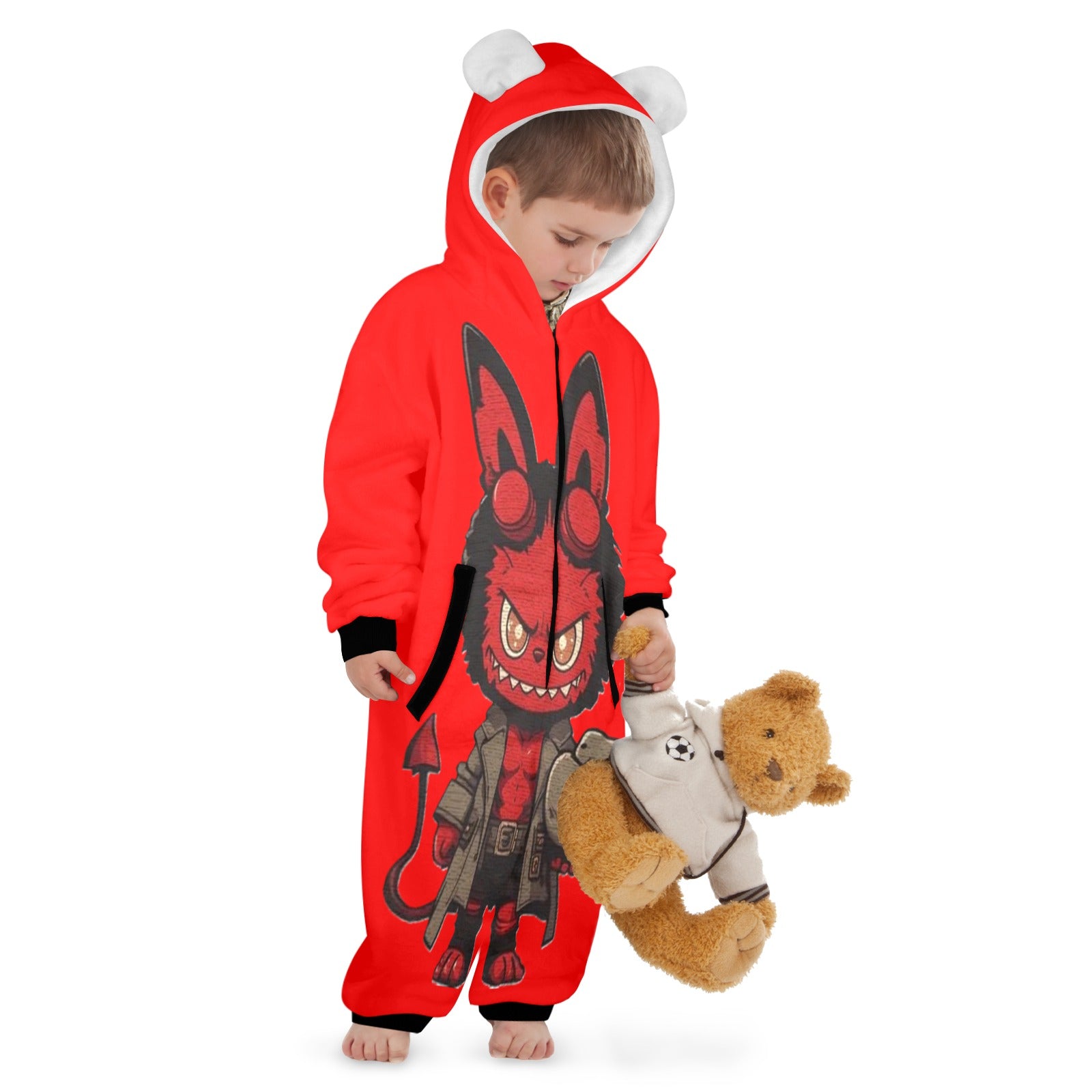 KSC's Halloween Exclusive Little Kids Unisex Onesie LabubuHellboy