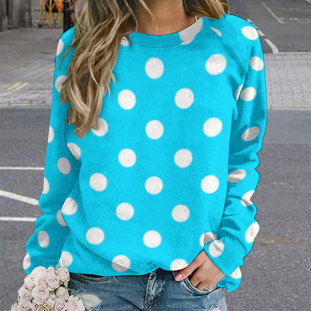 Raglan round neck KSC's Exclusive Women's Sweater Collection (10) Designs/Styles - Raglan round neck sweater