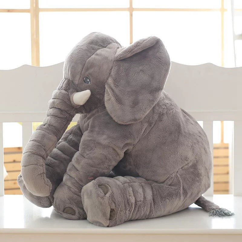 Plushy Soothing Elephant Pillow Long Nose Baby Elephant Plush Toy