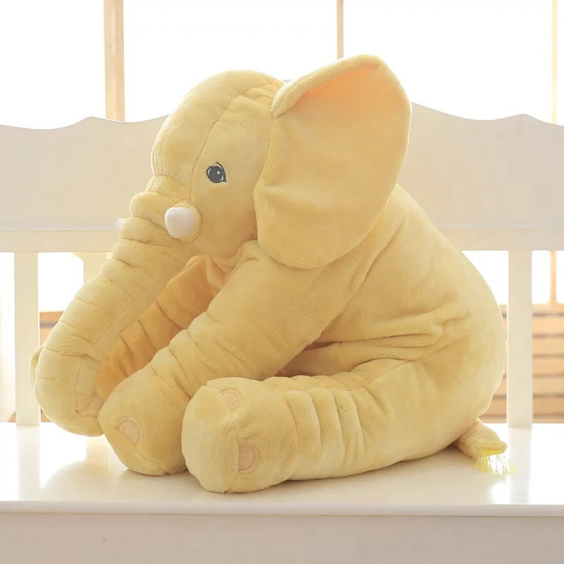 Plushy Soothing Elephant Pillow Long Nose Baby Elephant Plush Toy