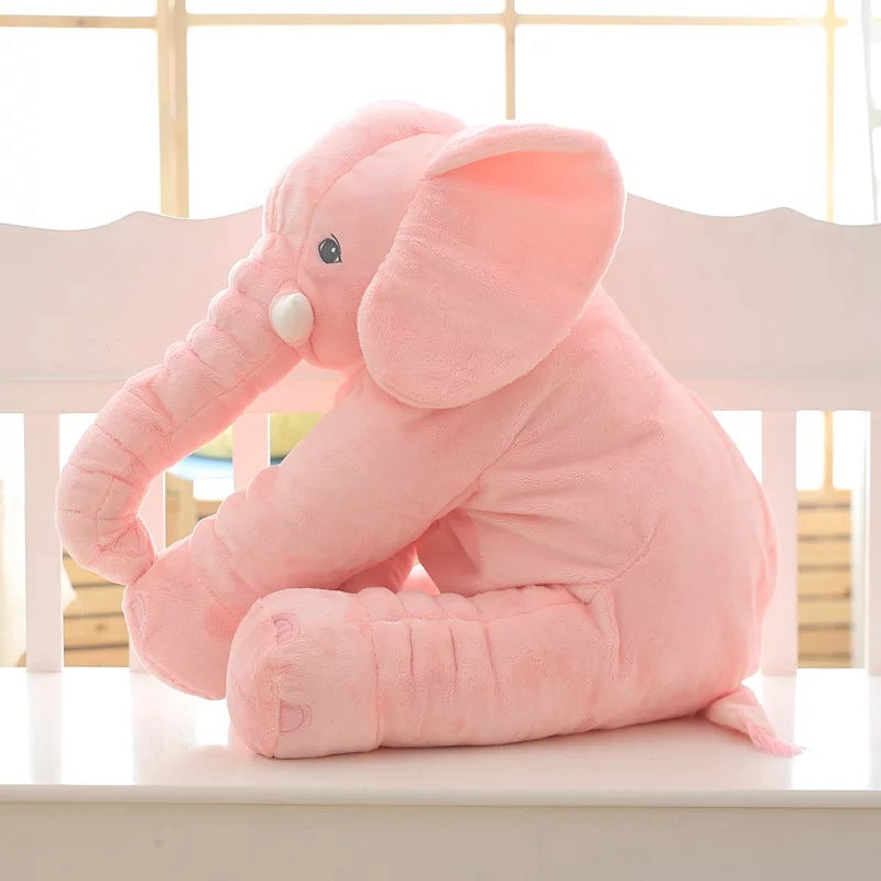 Plushy Soothing Elephant Pillow Long Nose Baby Elephant Plush Toy