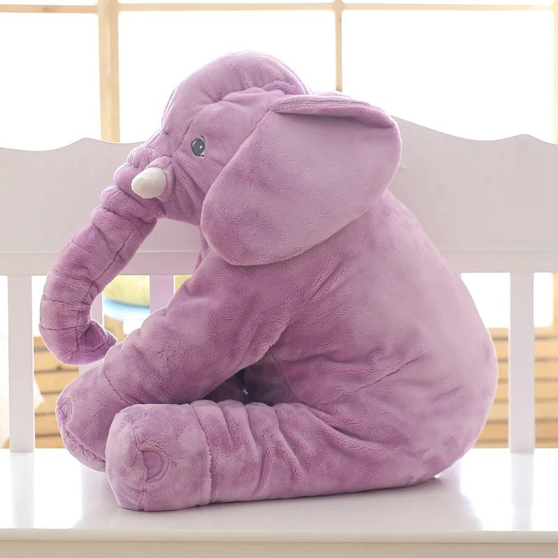 Plushy Soothing Elephant Pillow Long Nose Baby Elephant Plush Toy