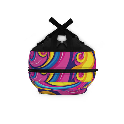 KSC's Exclusive Designs Swirl Backpack - Back to School Multicolor Backpacks