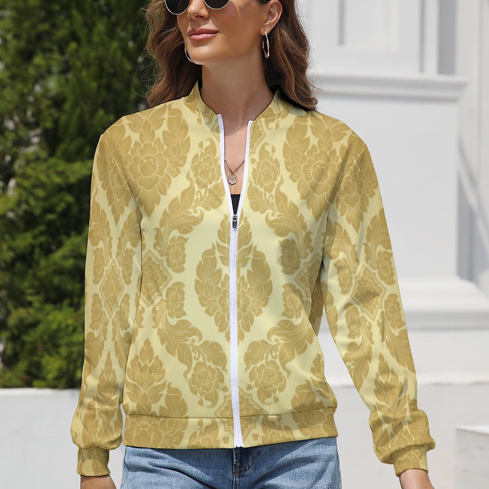 Women's Long Sleeve Zipper Jacket (10 Options) - KSC's Limited Edition Designer Collections