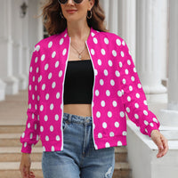 Women's Long Sleeve Zipper Jacket (10 Options) - KSC's Limited Edition Designer Collections