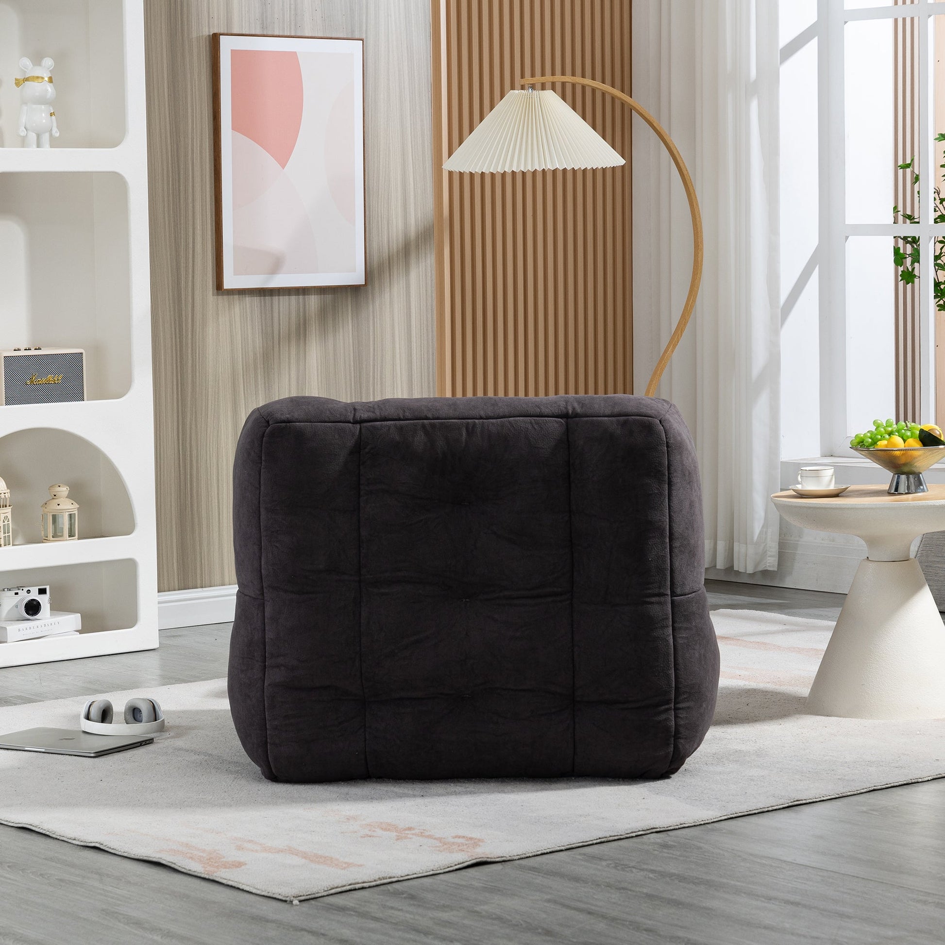 Fluffy bean bag chair, comfortable bean bag for adults and children,