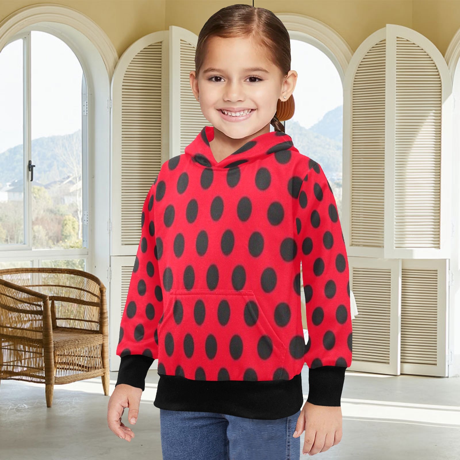 KSC's Exclusive Designs Little Girls' Long Sleeve Hoodie
