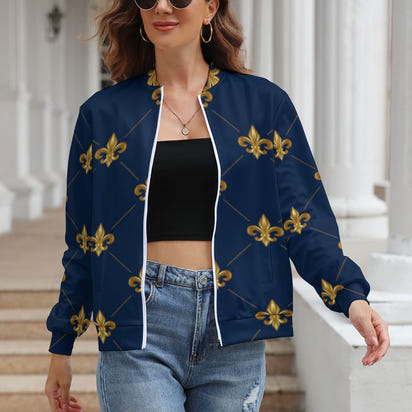 Women's Long Sleeve Zipper Jacket (10 Options) - KSC's Limited Edition Designer Collections