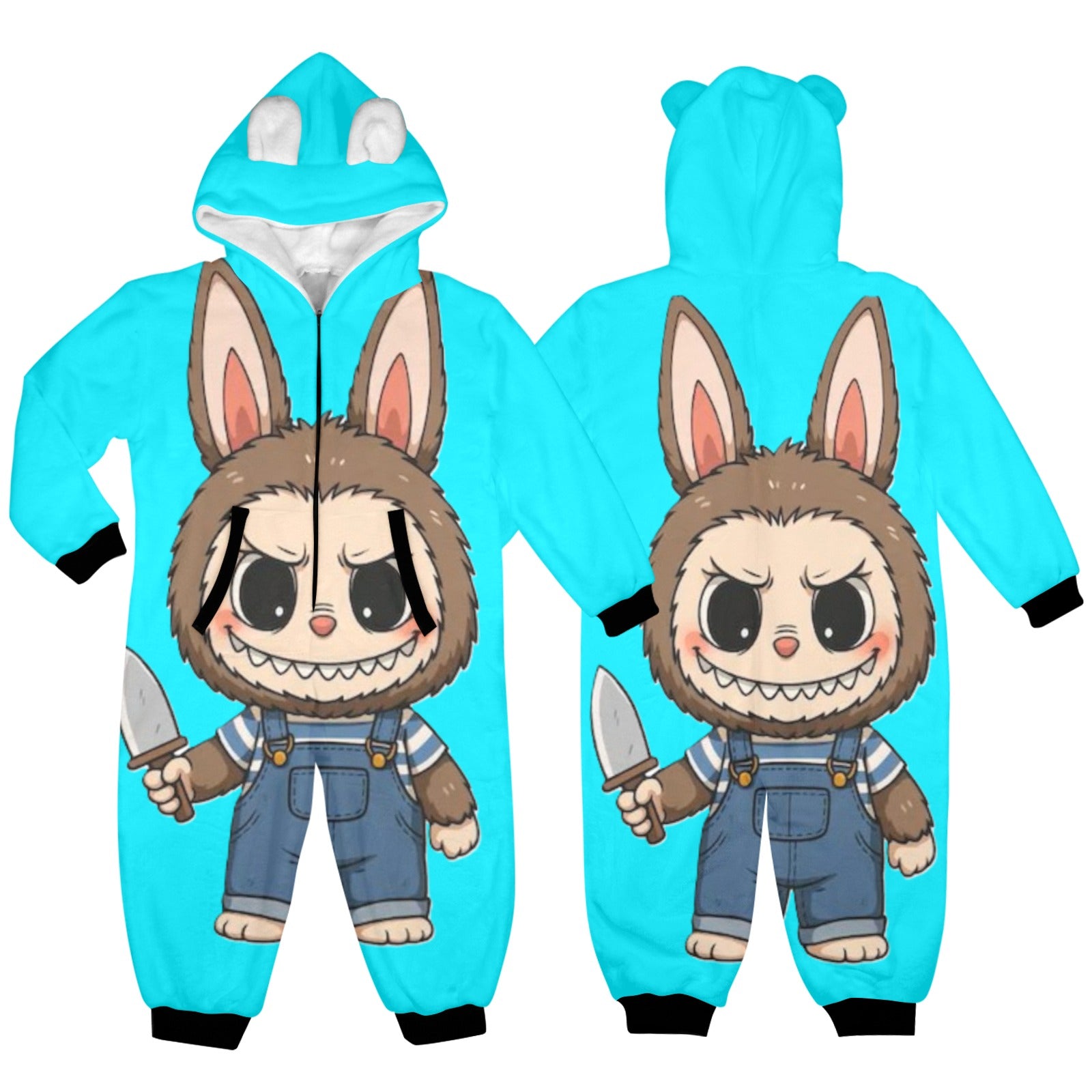 KSC's Halloween Exclusive Little Kids Unisex Onesie Labubu Chucky