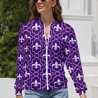 Women's Long Sleeve Zipper Jacket (10 Options) - KSC's Limited Edition Designer Collections