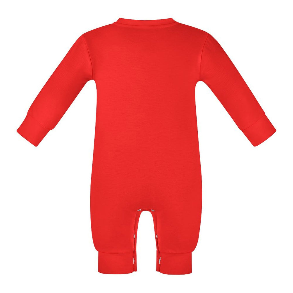 Halloween Stitch Ghost Face Baby Long Sleeve Baby Onesie