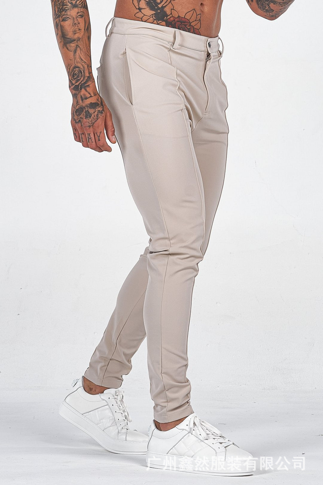 Shop KSC's  Hot Casual Pants New Men's Slim pants straight leg tracksuit pants