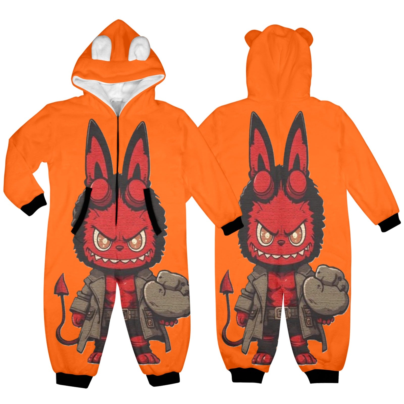 KSC's Halloween Exclusive Little Kids Unisex Onesie LabubuHellboy