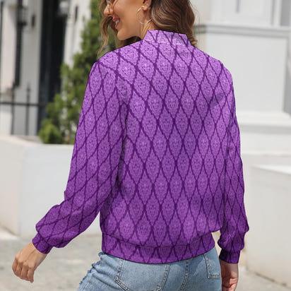 Women's Long Sleeve Zipper Jacket (10 Options) - KSC's Limited Edition Designer Collections