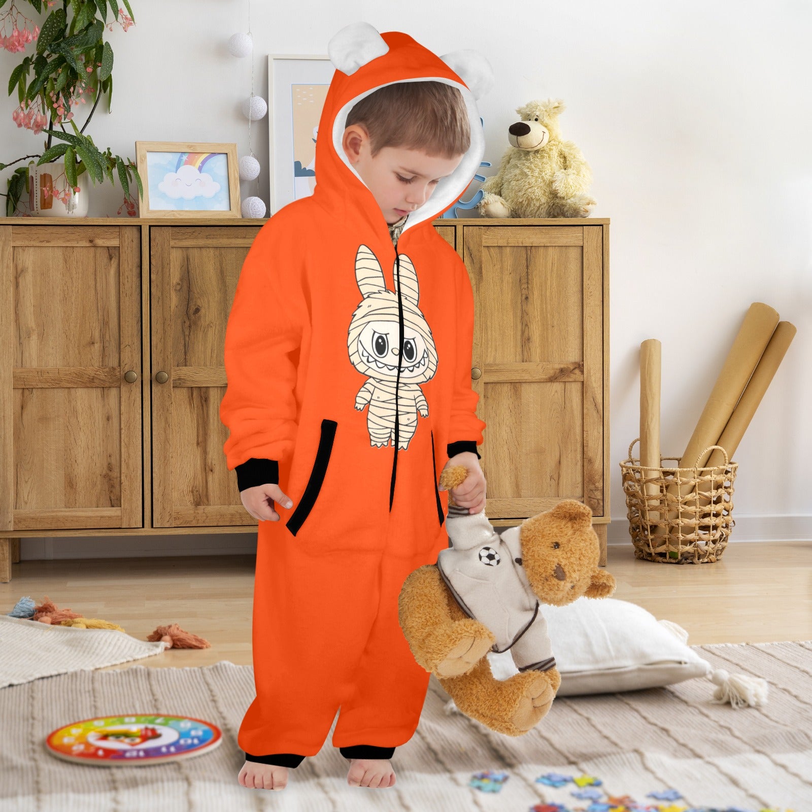 KSC's Halloween Mummy Lil Kid Unisex Onesie 2 to 7 years old