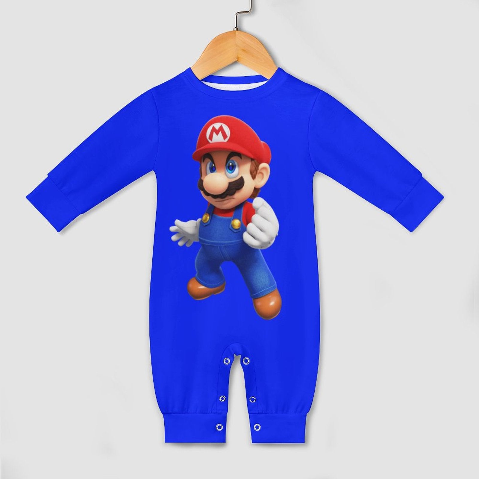 Mario -Baby Long Sleeve Onesie Set
