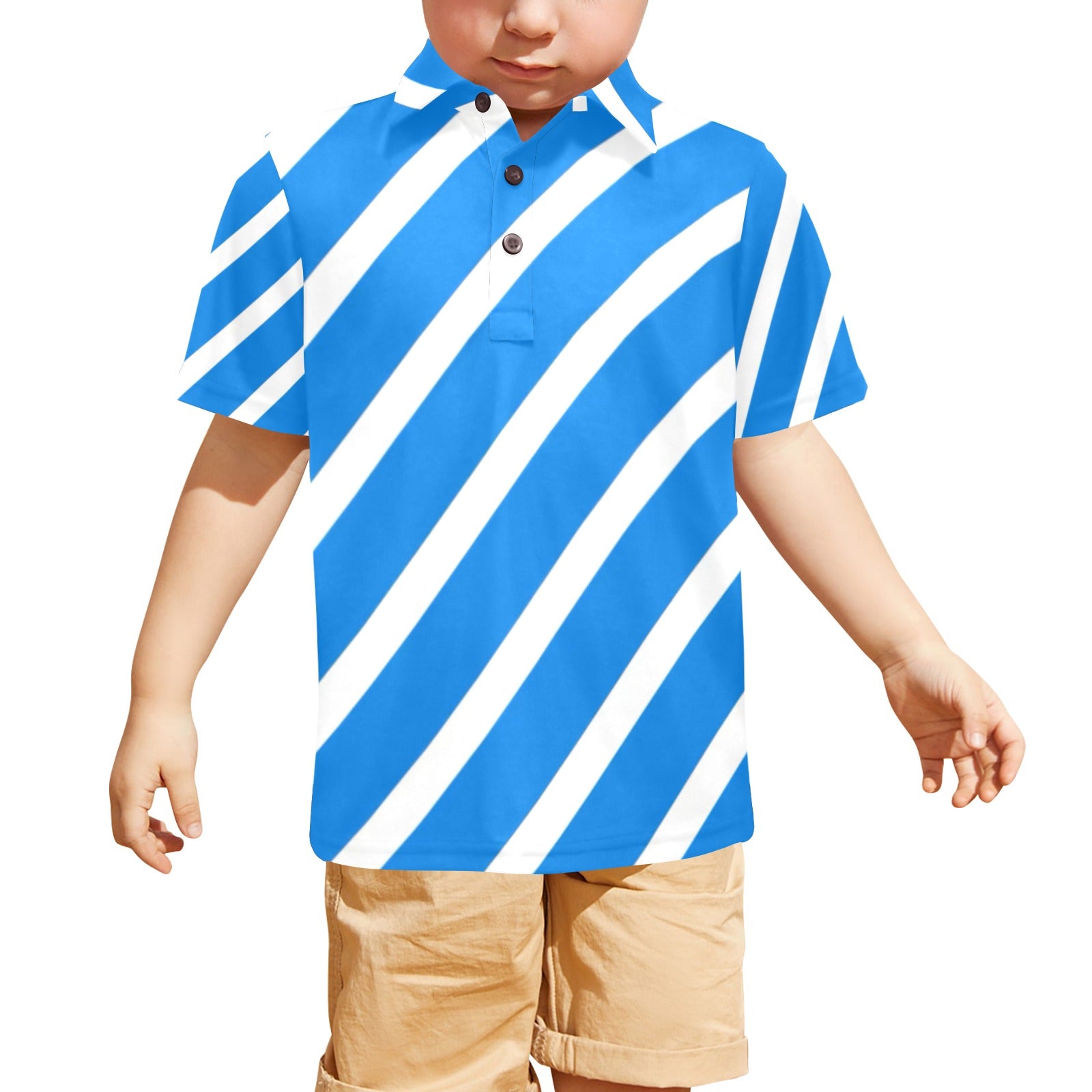 KSC's Exclusive Designs Little Boys' Polo Shirt T55 - 10 Options Inside