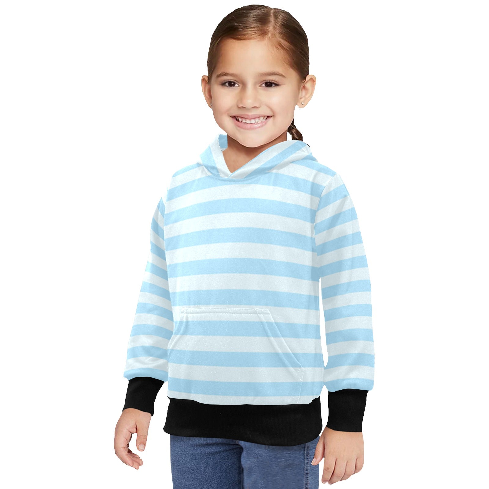 KSC's Designs Little Girls' Long Sleeve Hoodies