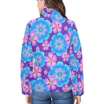 KSC's Exclusive  Women's Stand Collar Padded Jackets (10) Designs/Styles - Women's stand collar padded jacket(H41)