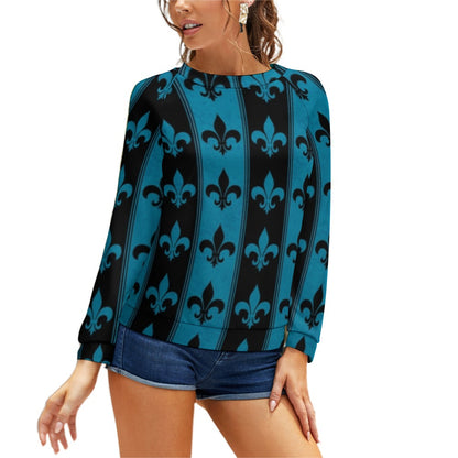 Raglan round neck KSC's Exclusive Women's Sweater Collection (10) Designs/Styles - Raglan round neck sweater