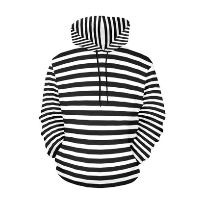 KSC's Exclusive Women's Stripe Design Hoodies Collection (10 Options) Hoodie (Model H13)
