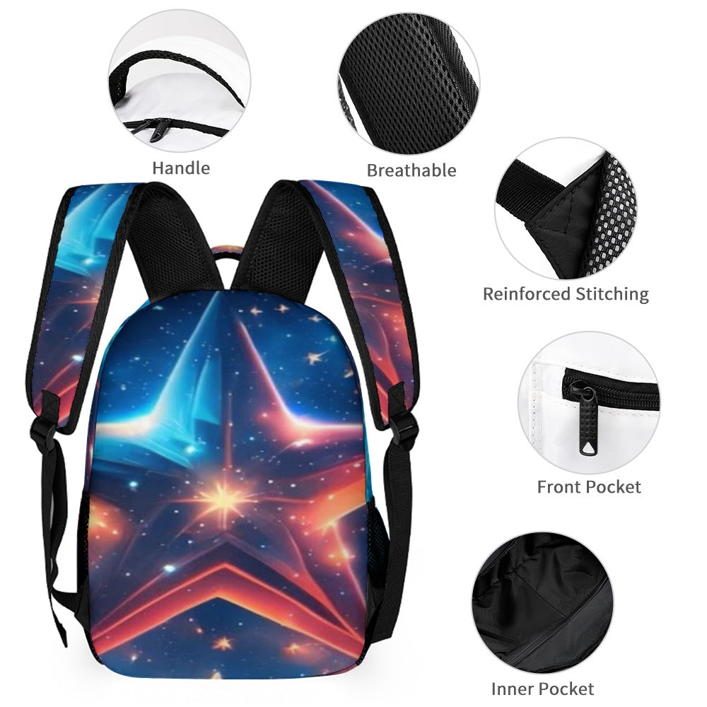 BACK TO SCHOOL BUNDLES -3PC Back To School Set - KSC's Custom Designs Back To School Sets - Backpacks, Three piece set combination Backpacks, Lunch Box, Pencil Bag/Organizer
