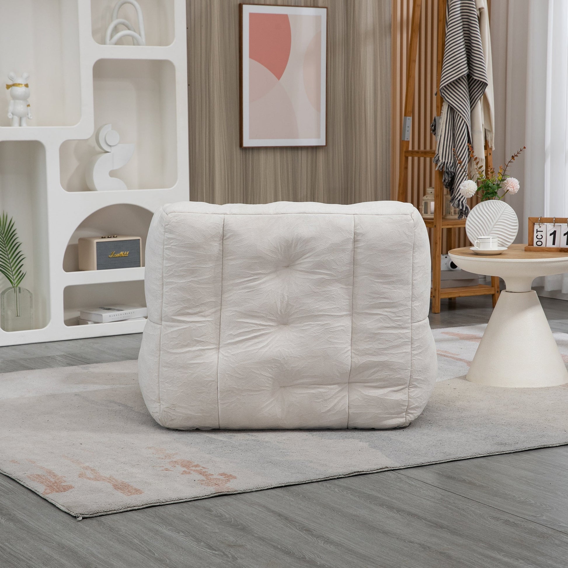 Fluffy bean bag chair, comfortable bean bag for adults and children,