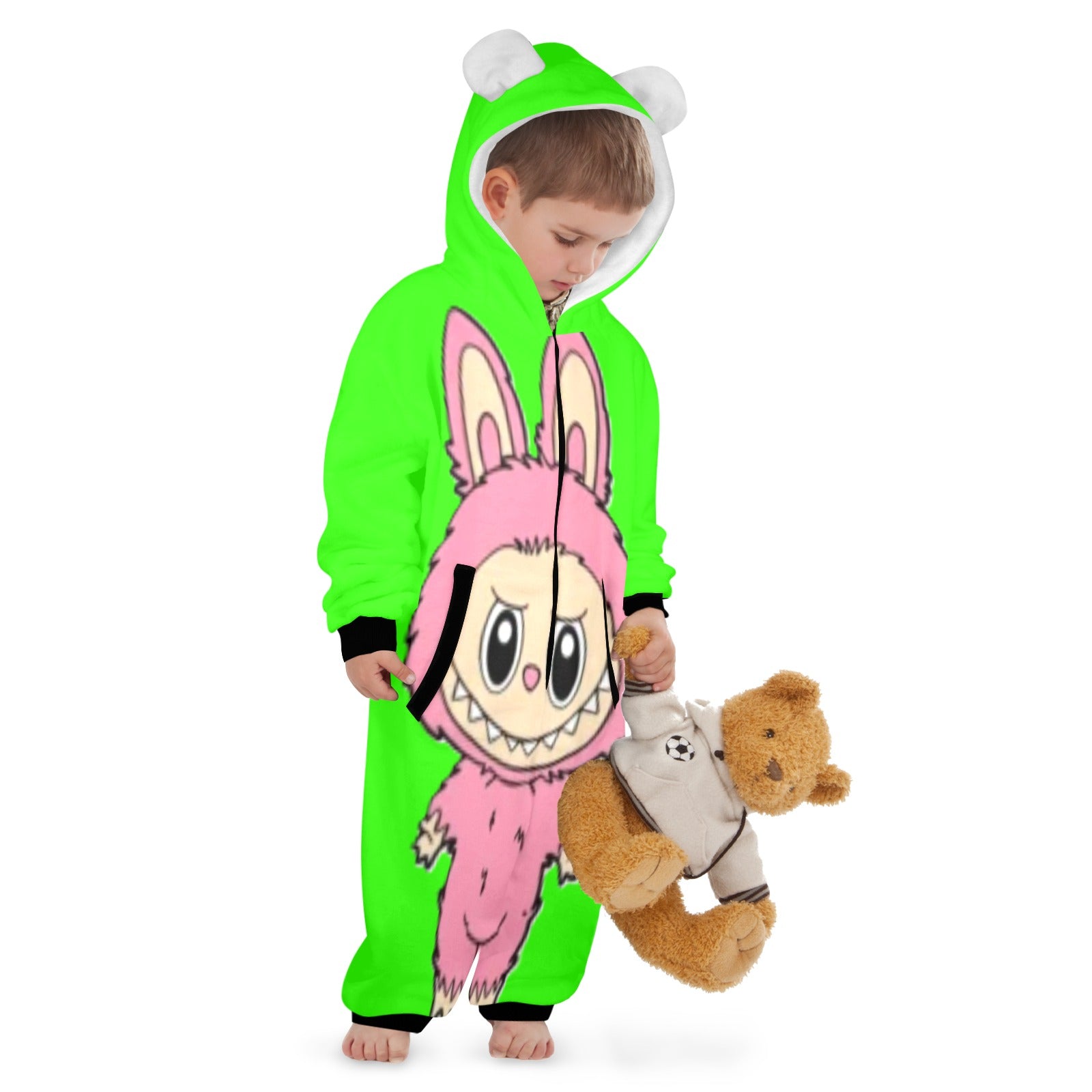 KSC's Exclusive Labubu Little Kids Onesies (2 to 7 Years Old) - Pink Labubu