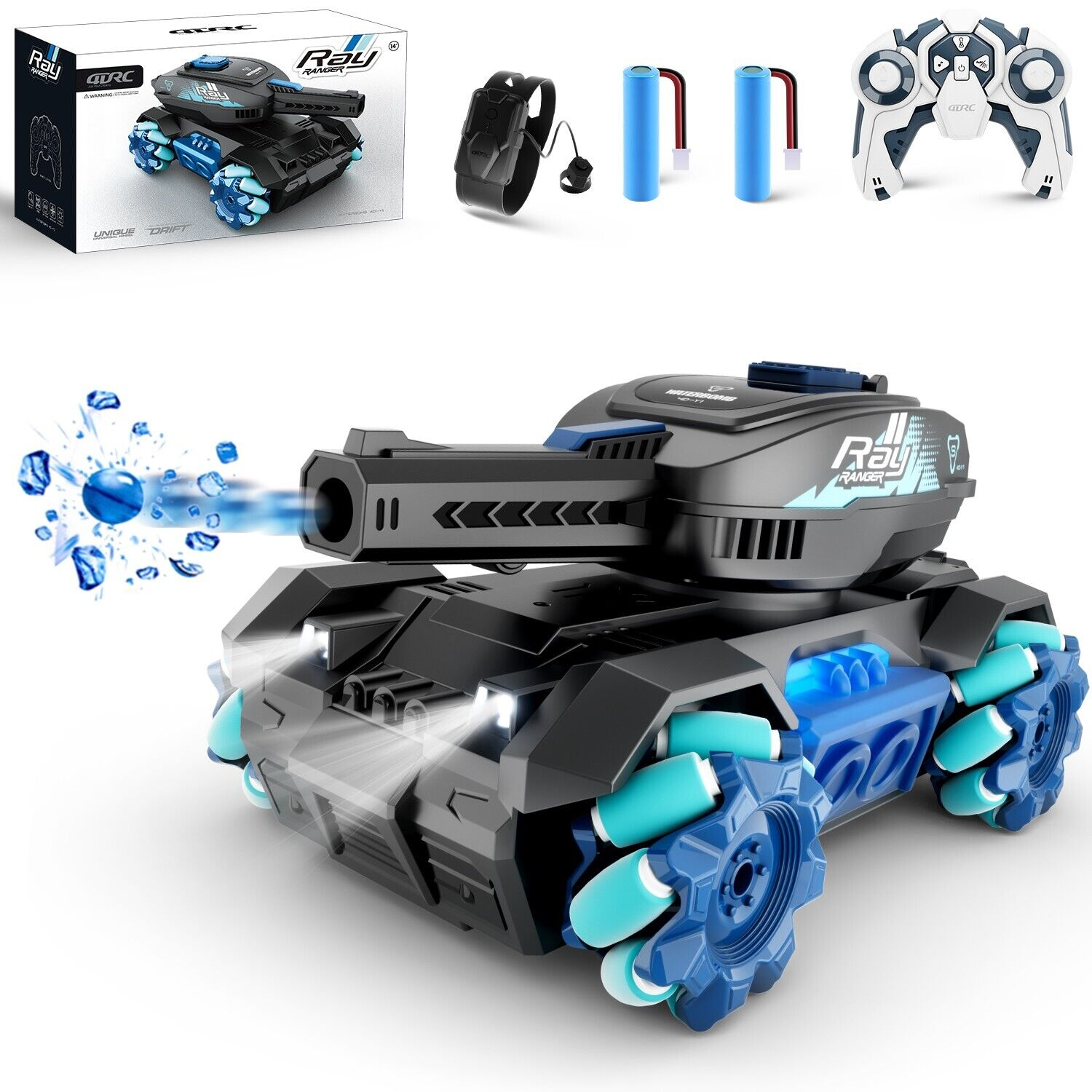 RC TANK - Remote Control Tank Y1 4WD Gesture Sensing Car