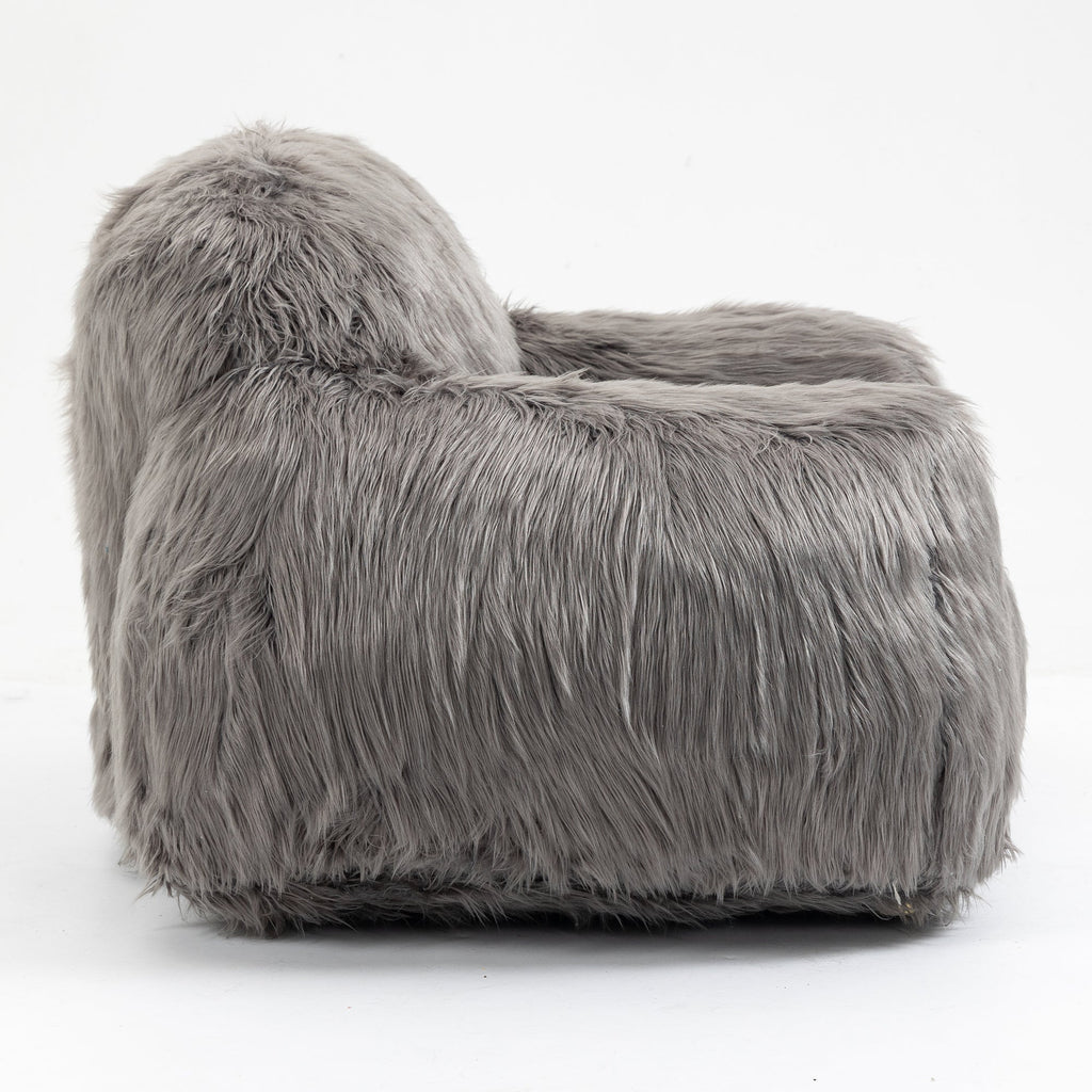 Bean bag chair lazy long hair sofa bean bag chair adult, teen high
