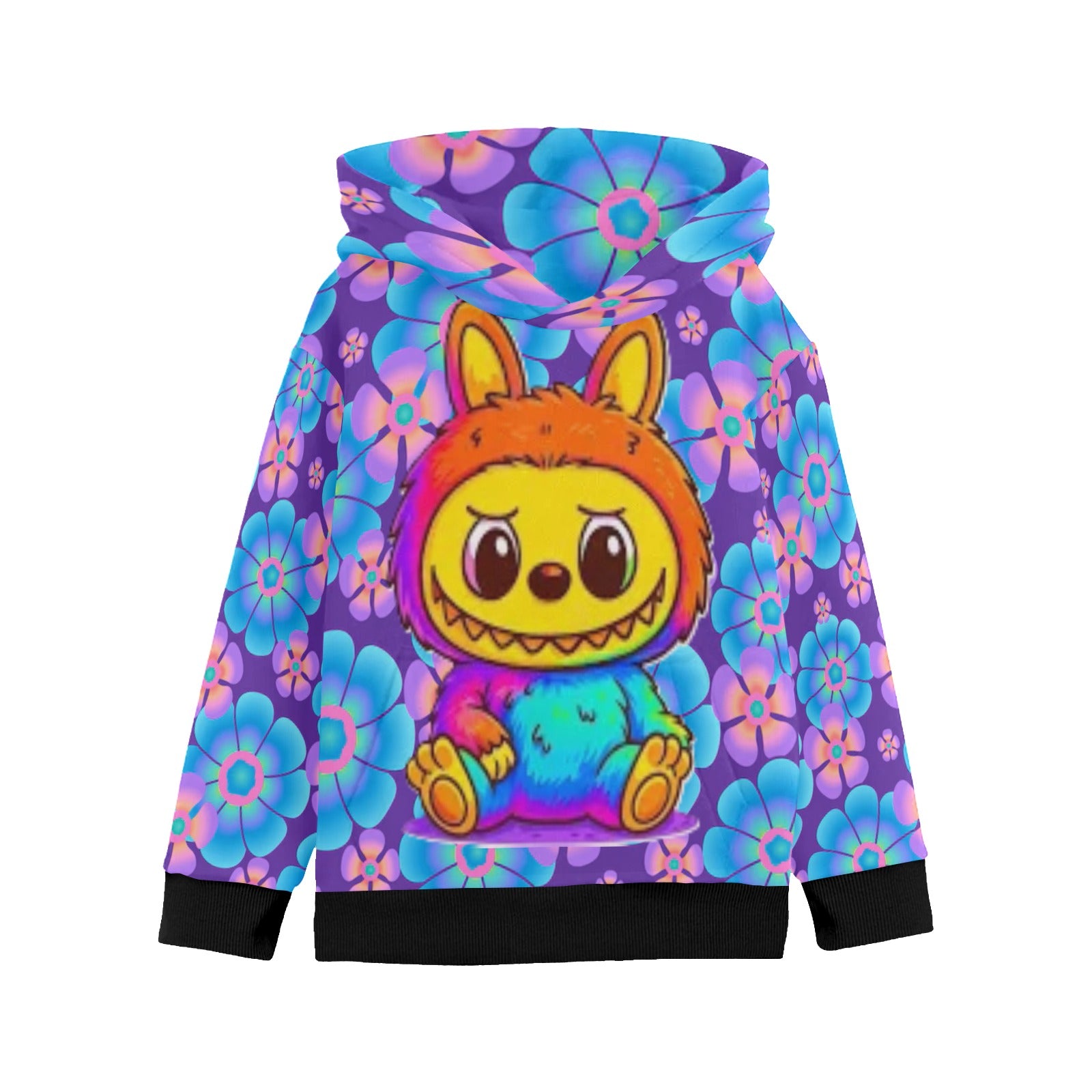 KSC's Little Girls' Labubu Designs Long Sleeve Hoodies