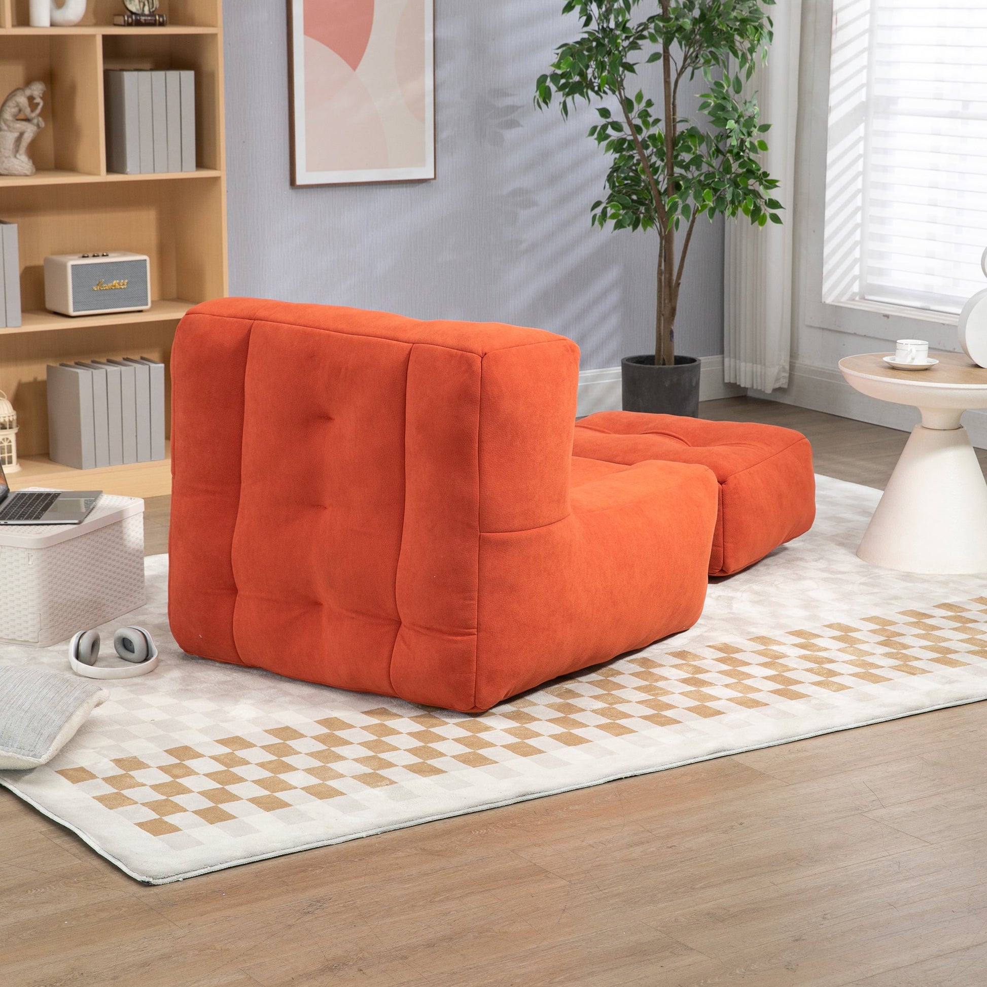Fluffy bean bag chair, comfortable bean bag for adults and children,
