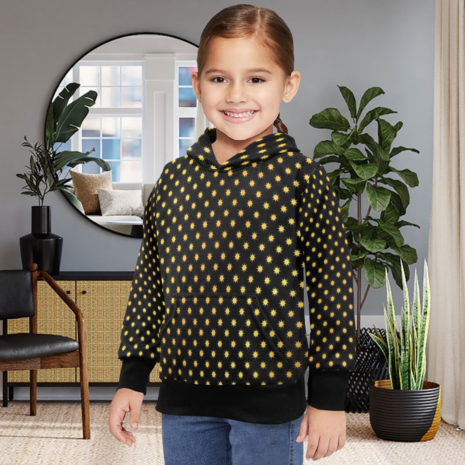 KSC's Exclusive Designs Little Girls' Long Sleeve Hoodie