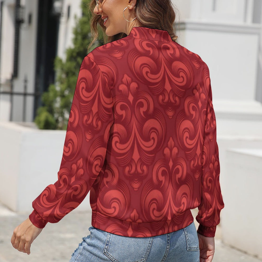 Women's Long Sleeve Zipper Jacket (10 Options) - KSC's Limited Edition Designer Collections