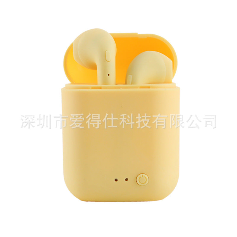 AIR EARBUDS HEADPHONES Macaron Headset Tws Bluetooth Headset Binaural Stereo Motion 5.0 Wireless Headset