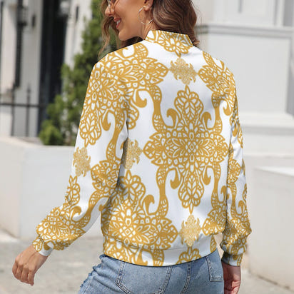 Women's Long Sleeve Zipper Jacket (10 Options) - KSC's Limited Edition Designer Collections