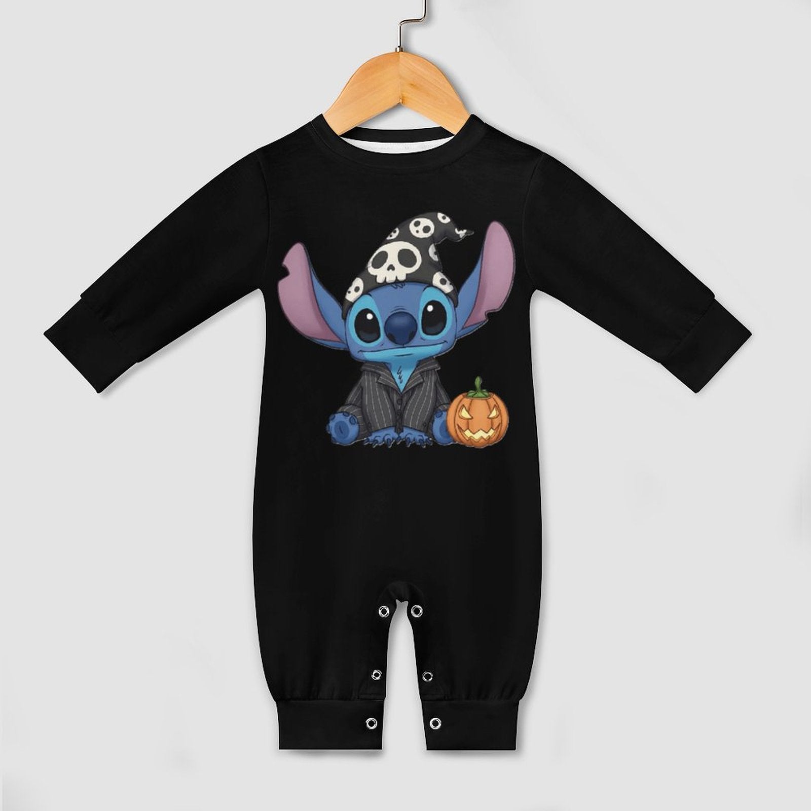 Baby Halloween Stitch Onesie Set