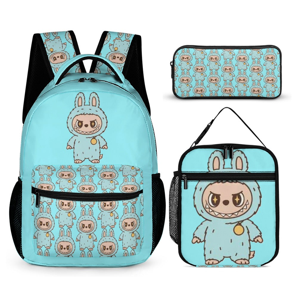 Cutest Exclusive Labubu Backpack Bundles, Three piece set combination - 10 different options to choose from!